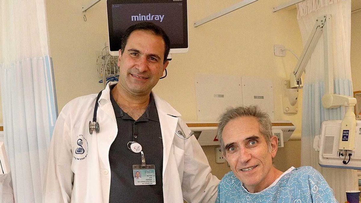 Paciente israelí recibe trasplante de pulmón de un donante recuperado del COVID