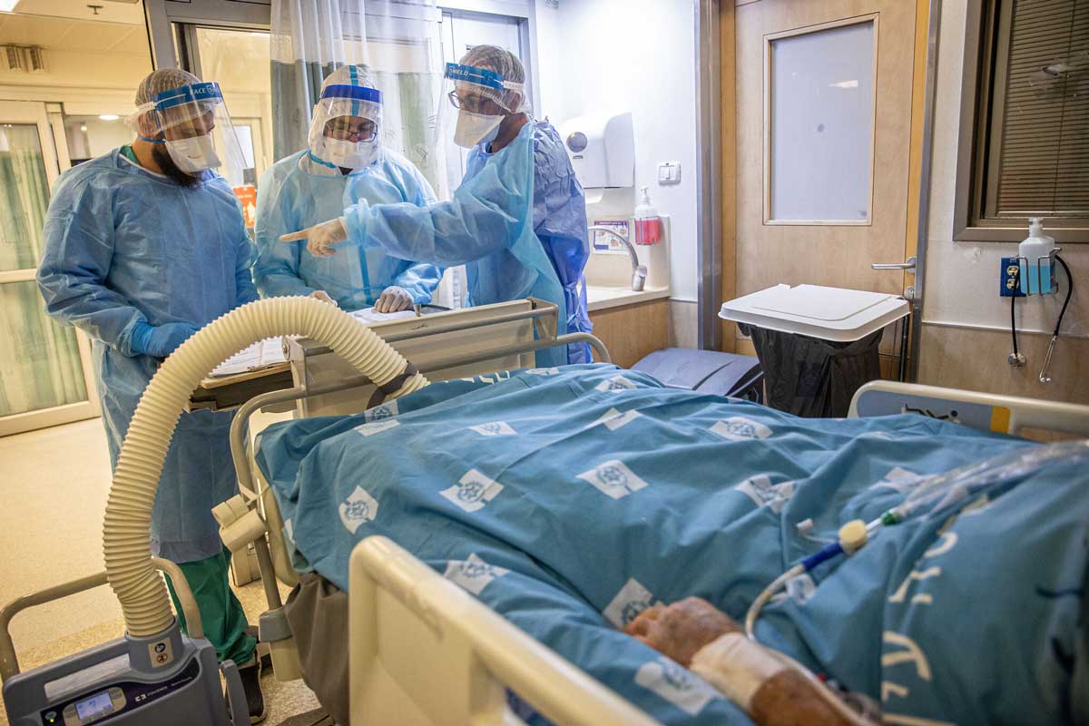 Covid-19 en Israel: Hospitales advierten de la escasez de máquinas ECMO para pacientes graves