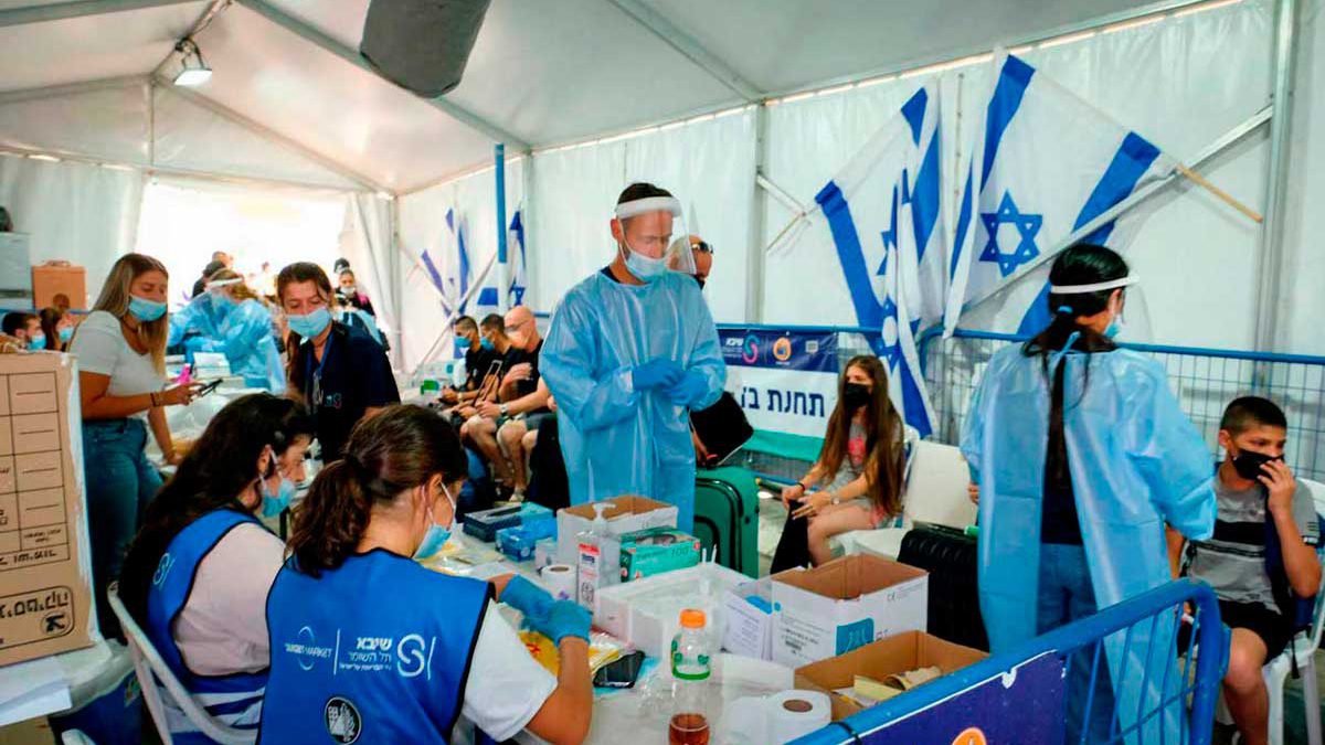 Israel registra 2.616 nuevos casos de COVID: la tasa más baja en meses