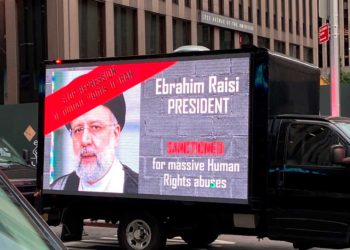 Los neoyorquinos protestan contra Irán mientras Raisi se dirige a la ONU