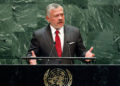 Rey de Jordania insta a una “solución de dos Estados” en su discurso ante la ONU