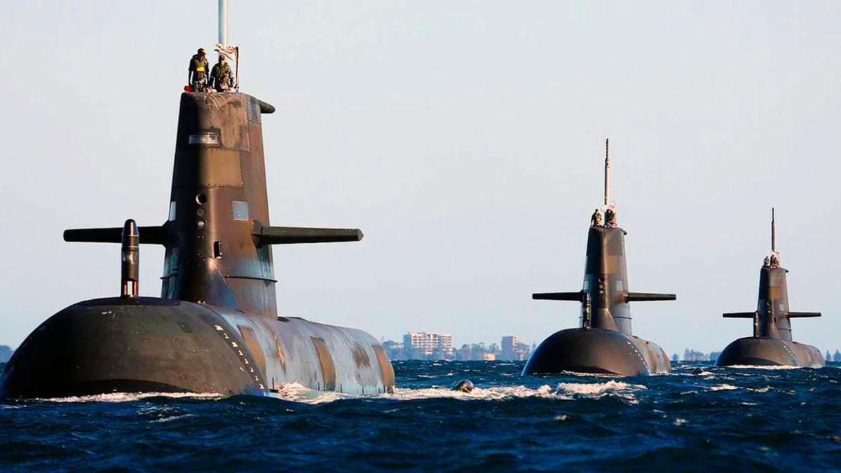 Australia obtendrá submarinos nucleares de Estados Unidos: en desafío a China