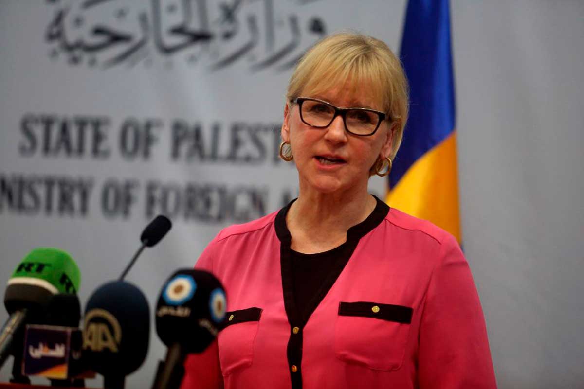 Israel y Suecia renuevan contactos diplomáticos de alto nivel después de 7 años 