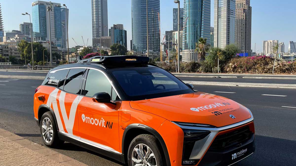 Mobileye lanzará un programa piloto de taxis autónomos en Tel Aviv en 2022