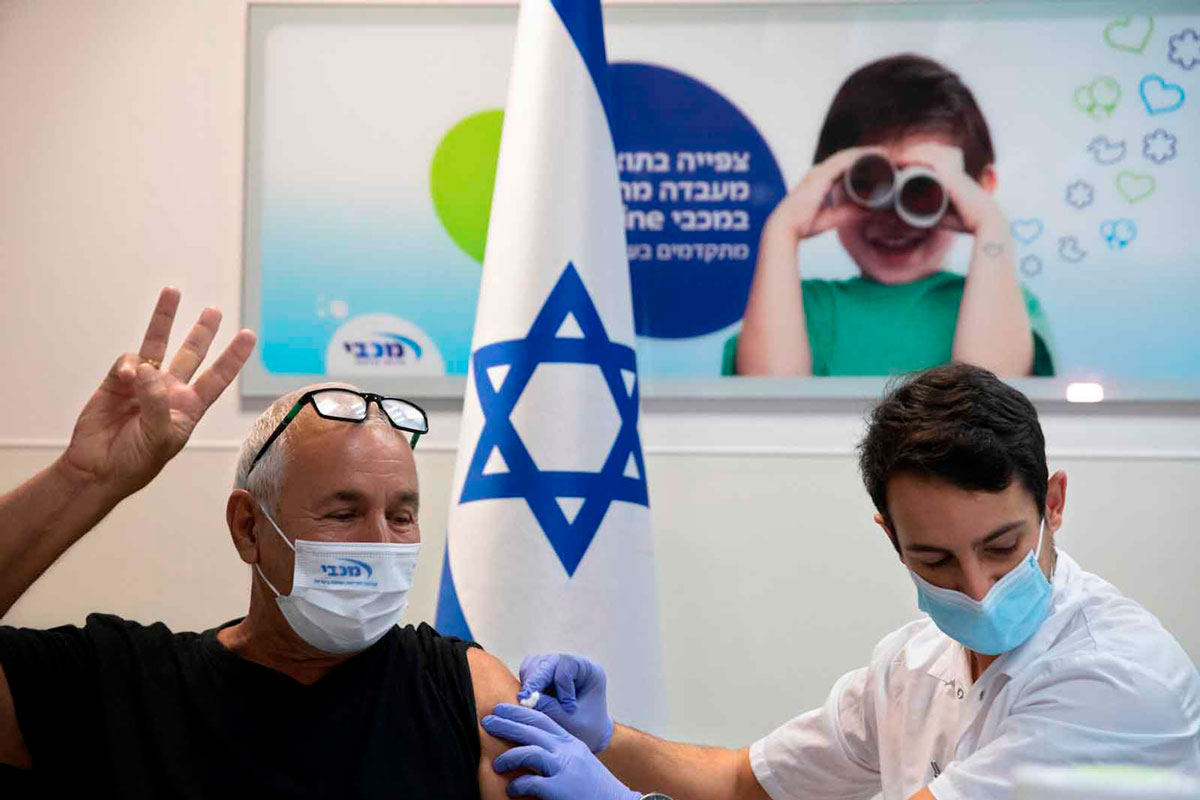 La campaña de vacunación de Israel es un modelo para el mundo entero