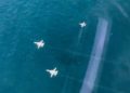 Cazas F-16 turcos persiguen a los aviones de combate Su-24 rusos