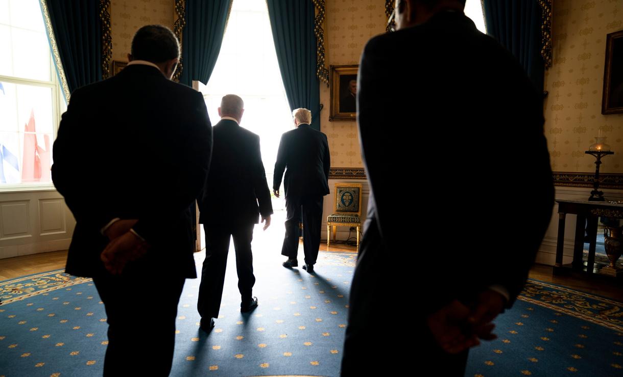 El presidente Donald J. Trump y el primer ministro Benjamin Netanyahu en la Casa Blanca en septiembre de 2020. Israel quería actuar mientras el Sr. Trump todavía estaba en el cargo. Crédito: Doug Mills/The New York Times