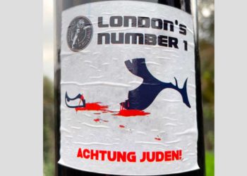 Un equipo de fútbol británico denuncia un cartel antisemita