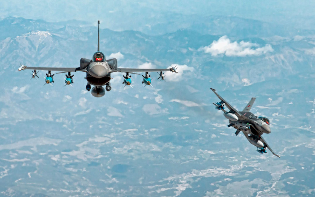 Turquía ha intensificado sus ataques aéreos en Siria e Irak