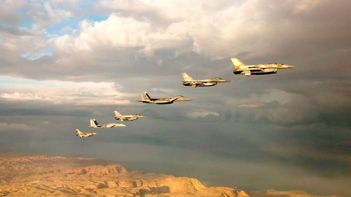 Israel organiza el mayor y más avanzado ejercicio aéreo de su historia