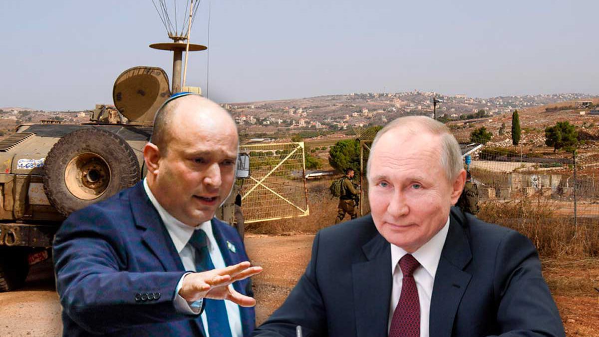 Bennett exigirá a Putin que Irán se mantenga alejado de la frontera siria de Israel