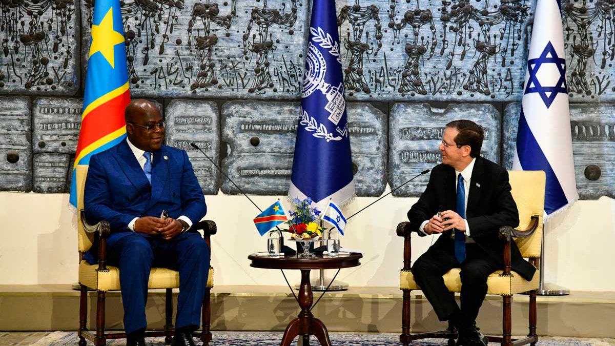 Congo busca estrechar lazos con Israel en materia de seguridad, agricultura y tecnología