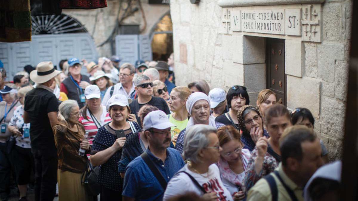Casi 2.5 millones de cristianos visitaron Israel en 2019 ¿Volverán después de la pandemia?