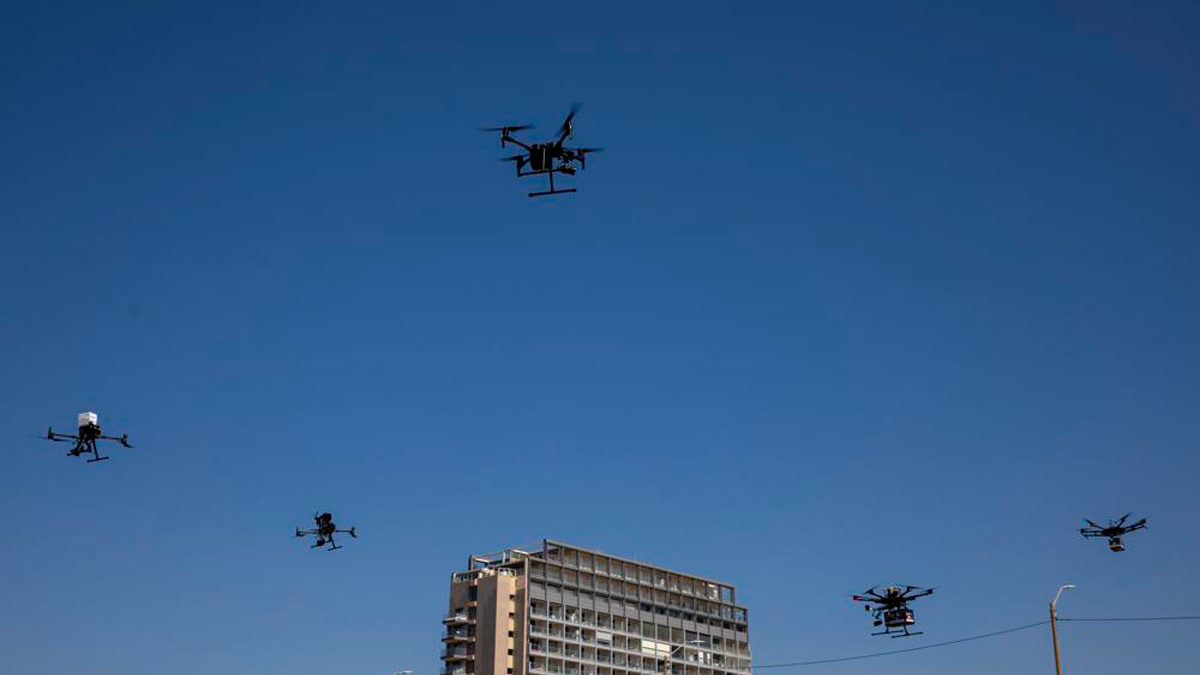 Los drones comerciales pronto volarán sobre los cielos de Israel