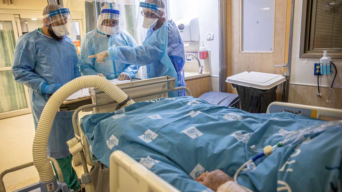 Número récord de pacientes de COVID israelíes con máquinas de ECMO