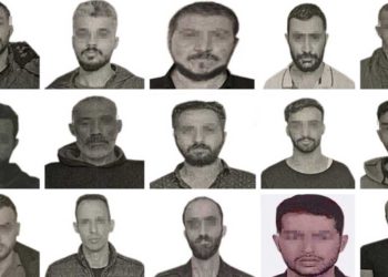 Turquía revela fotos de los 15 presuntos espías del Mossad detenidos