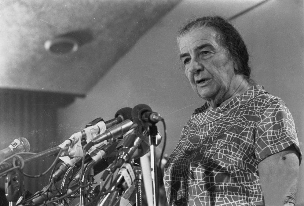 Documentos inéditos de la guerra de Yom Kippur revelan la desesperación de Golda Meir