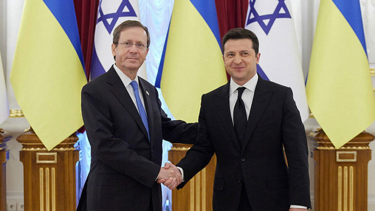 Herzog agradece al presidente de Ucrania por luchar contra el antisemitismo