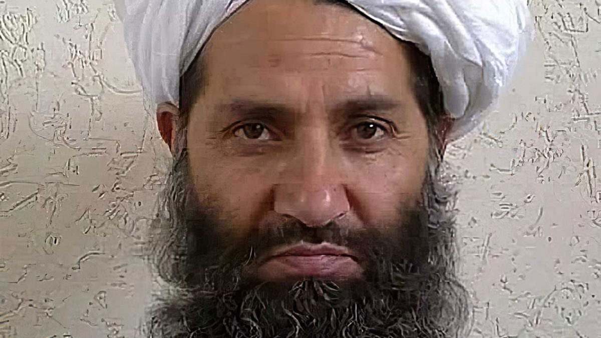 El líder supremo talibán hace su primera aparición pública desde 2016