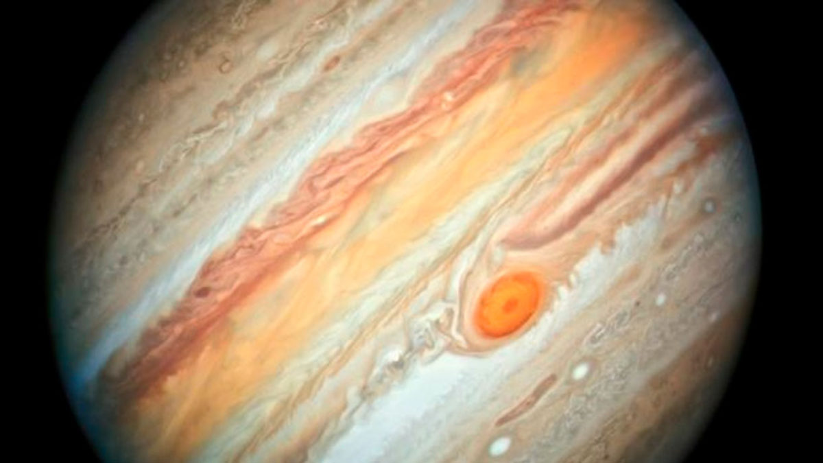 La NASA e Israel revelan nuevos secretos sobre la gran mancha roja de Júpiter