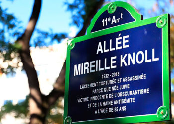 Una calle de París lleva el nombre de la superviviente del Holocausto asesinada en 2018: Mireille Knoll