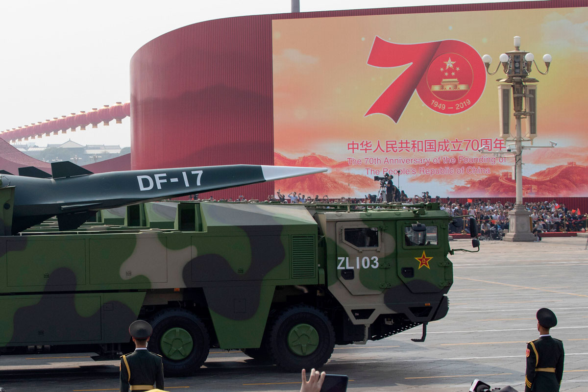 China probó en secreto un misil hipersónico con capacidad nuclear que rodeó la Tierra