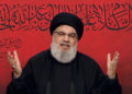 Nasrallah viajará a Irán para discutir la respuesta de Hezbolá a cualquier ataque israelí a las instalaciones nucleares