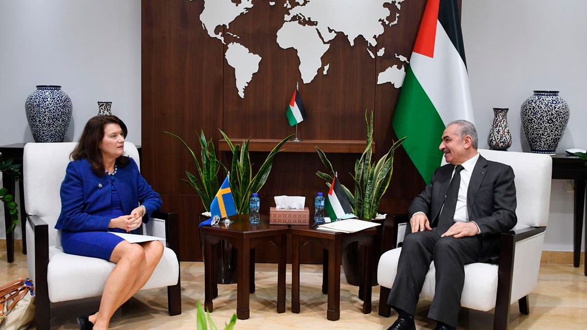 Canciller de Suecia denuncia la corrupción de la Autoridad Palestina