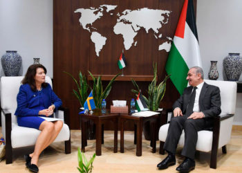Canciller de Suecia denuncia la corrupción de la Autoridad Palestina