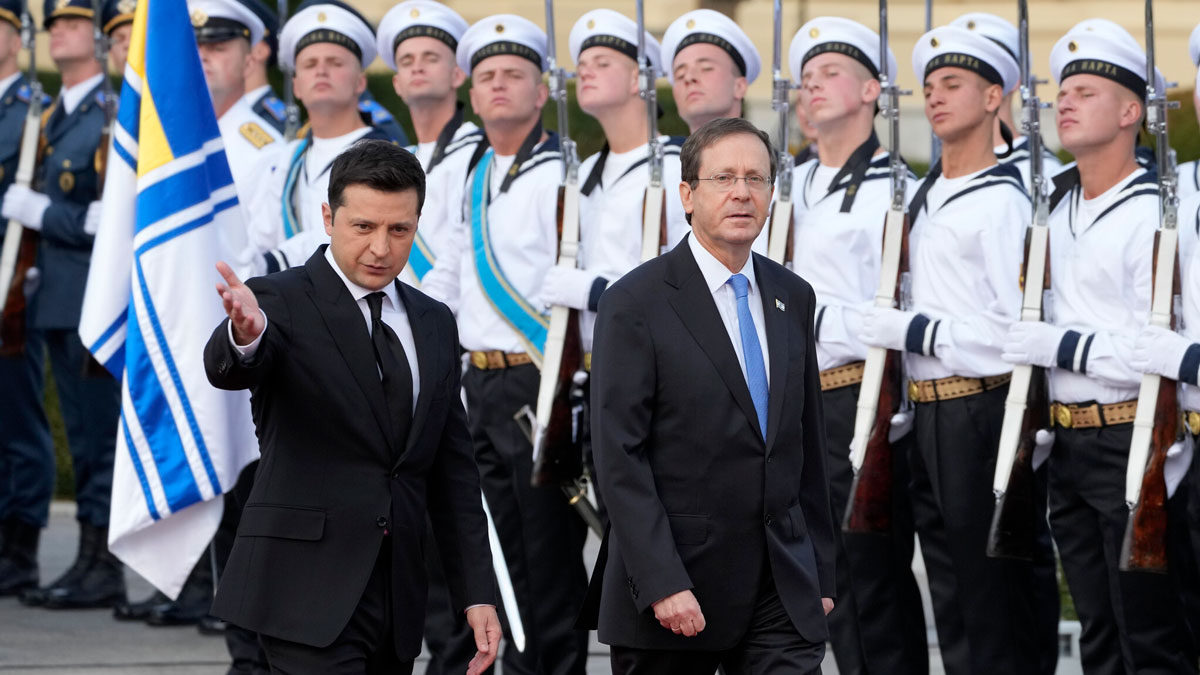 Herzog en Ucrania: Europa “no puede tolerar” ninguna forma de antisemitismo
