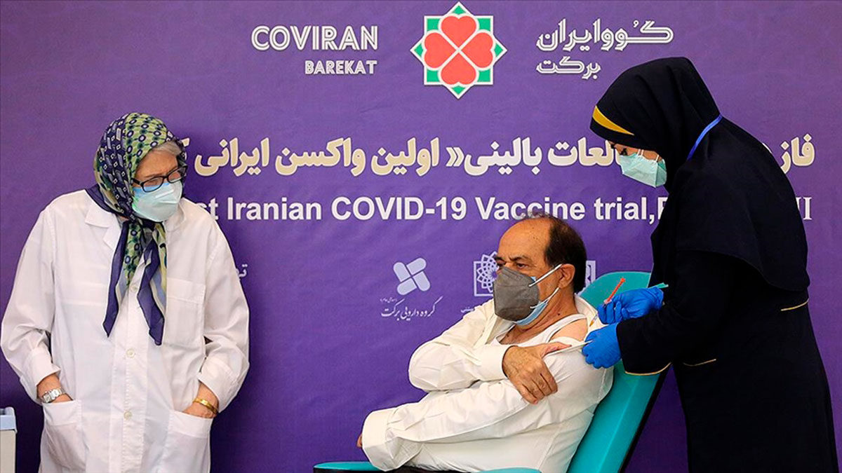 Irán detendrá la producción su vacuna contra el COVID debido a la baja demanda