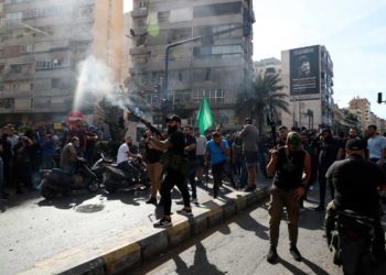 13 detenidos tras el estallido de la violencia mortal en Beirut