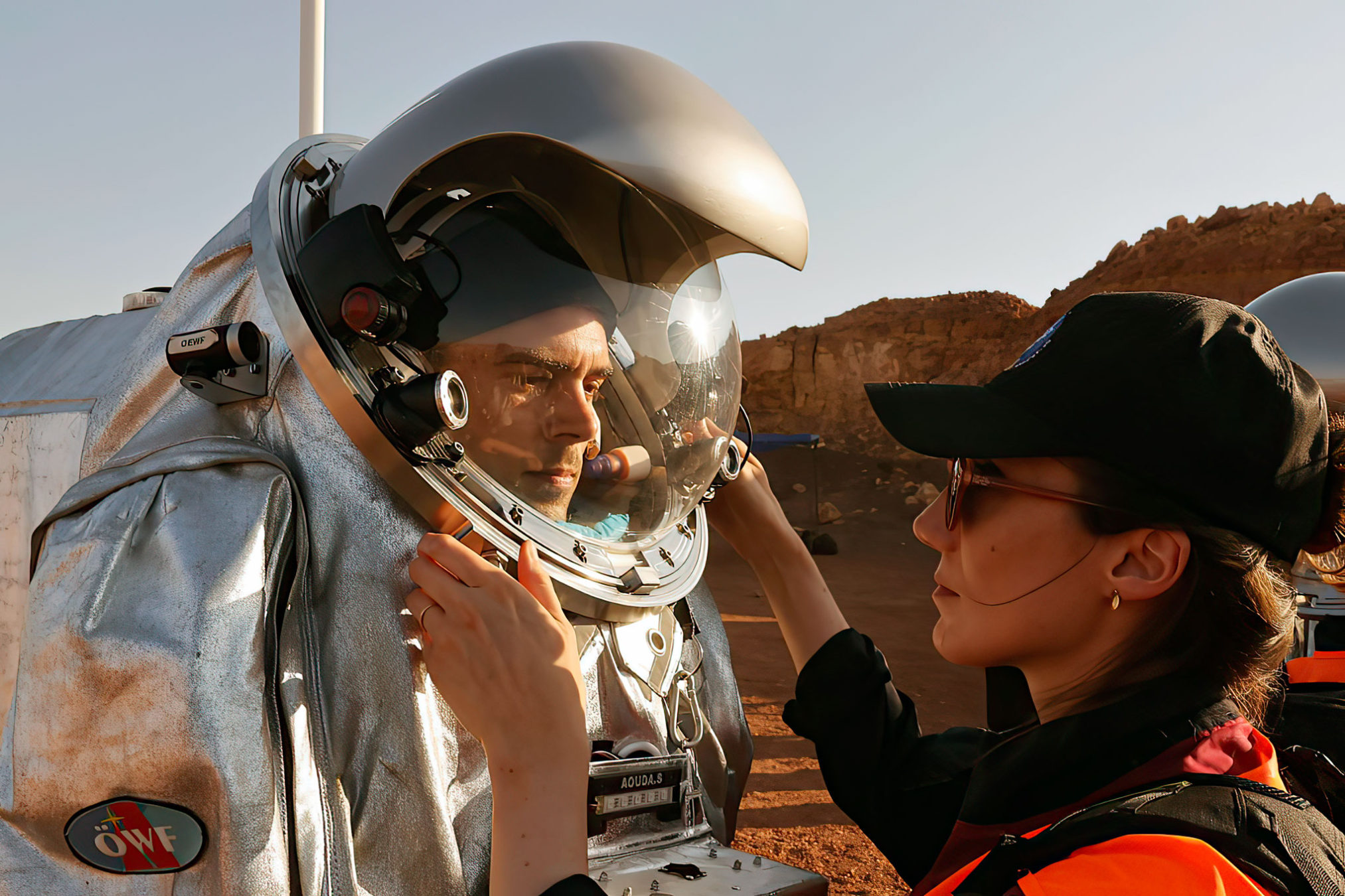 Seis "astronautas" en una misión de un mes en el desierto israelí para prepararse para Marte