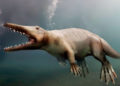 Hallan fósil de una ballena con patas de hace 43 millones de años