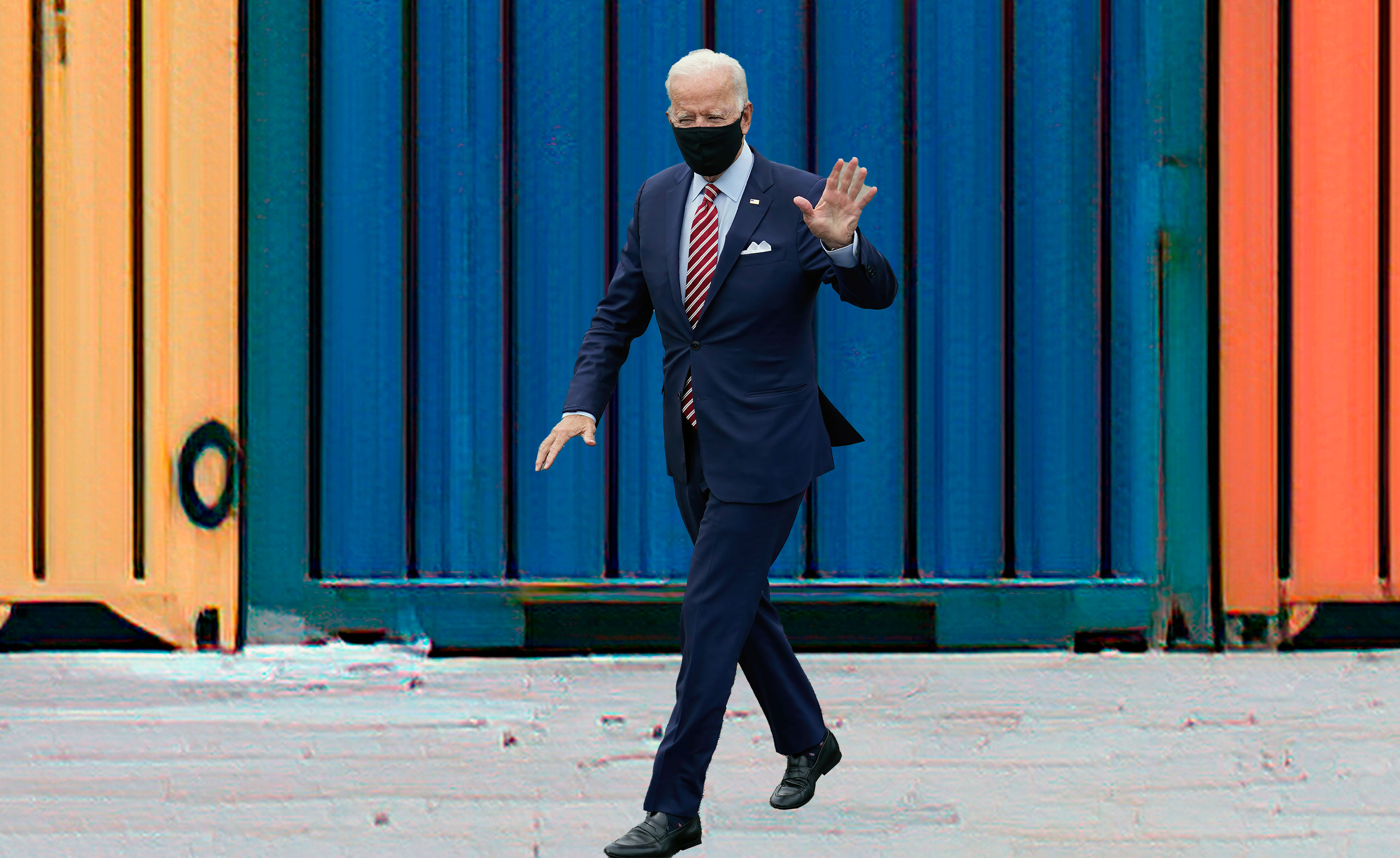 Los medios tratan de liberar a Biden de la culpa por la pesadilla de la cadena de suministro