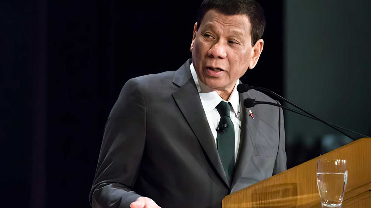 El presidente Duterte de Filipinas anuncia su retiro de la política