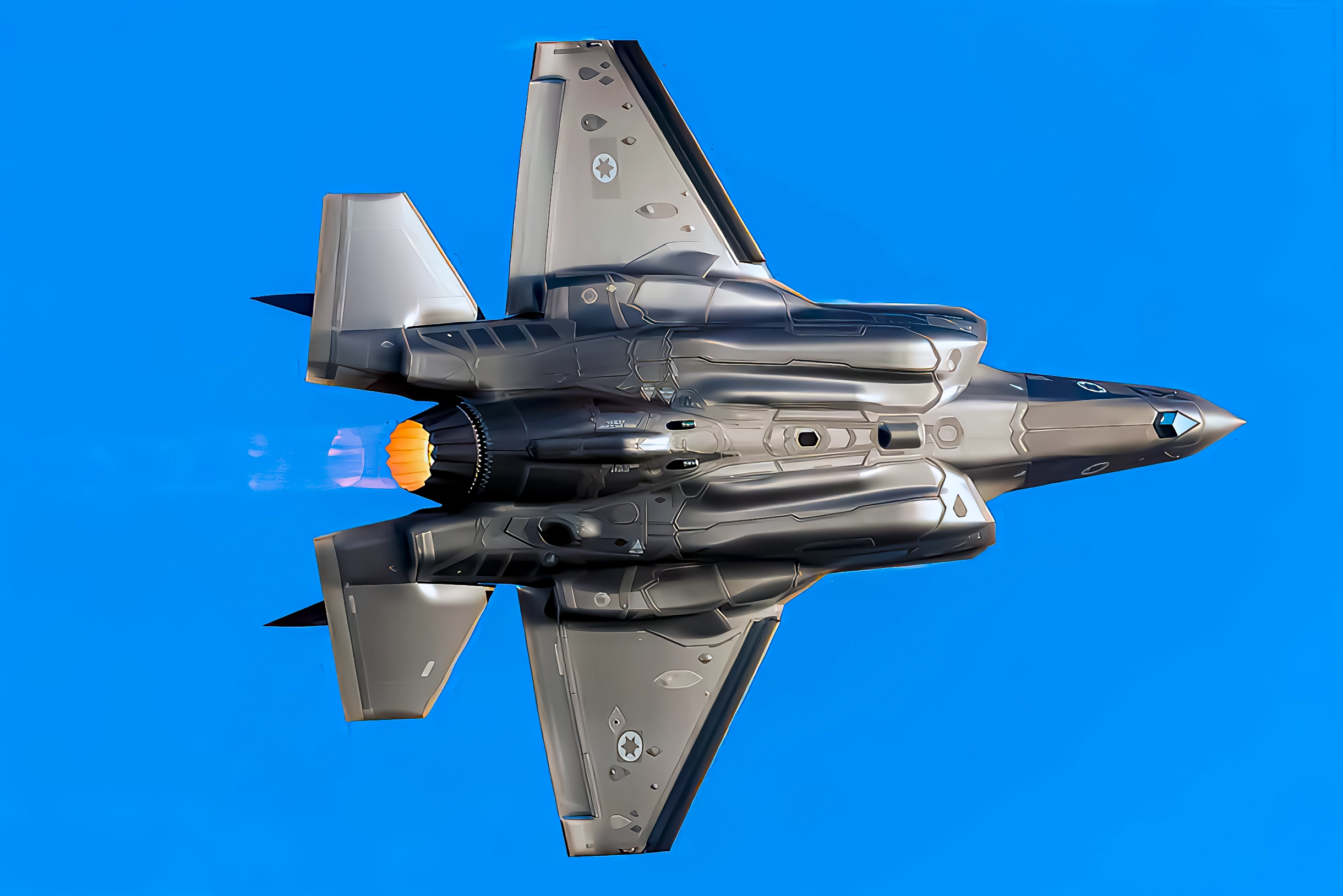 No verás venir al caza furtivo F-35I Adir de Israel