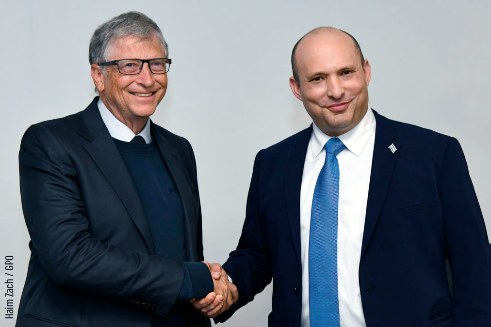 Bill Gates dona $4,3 millones a Israel para el desarrollo de vacuna en tabletas contra el COVID