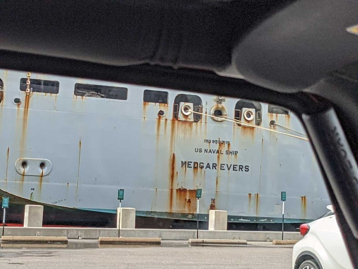 La Marina de los Estados Unidos se está oxidando