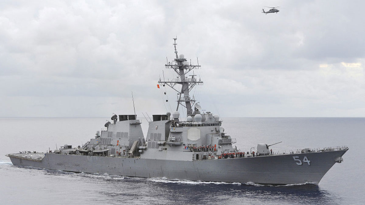China construye réplicas de buques de la Armada de Estados Unidos