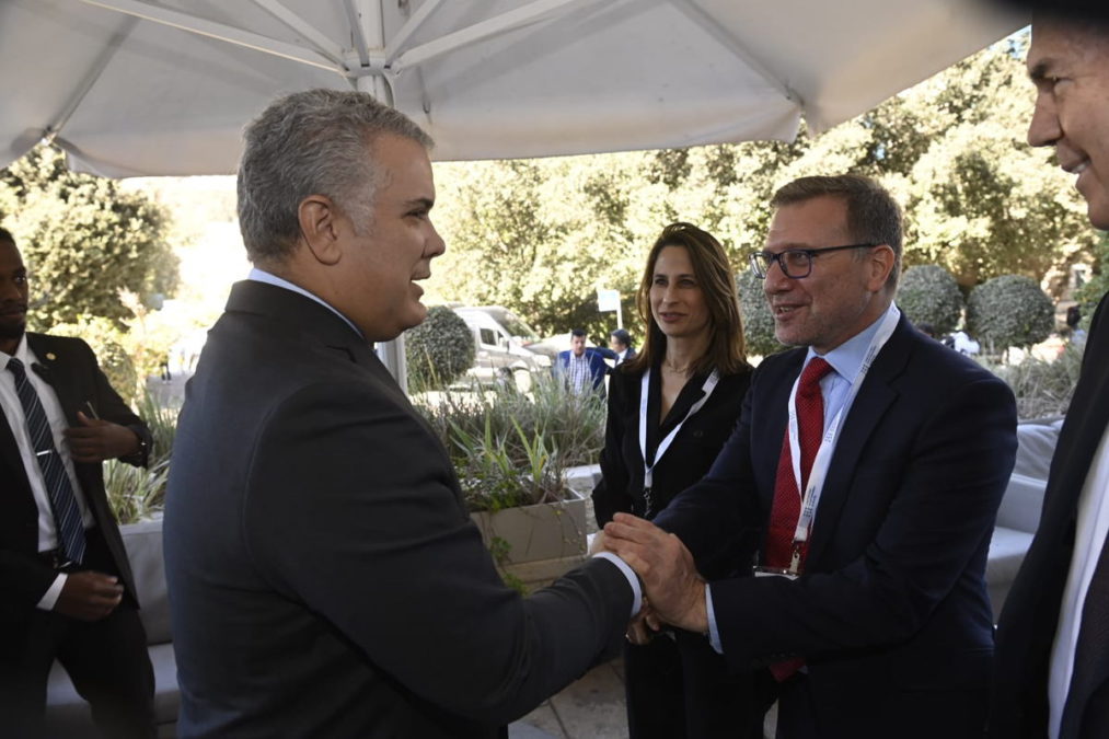El presidente de Colombia inaugura una oficina de comercio e innovación en Jerusalén