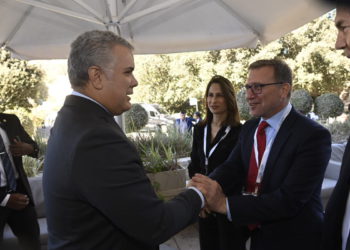 El presidente de Colombia inaugura una oficina de comercio e innovación en Jerusalén