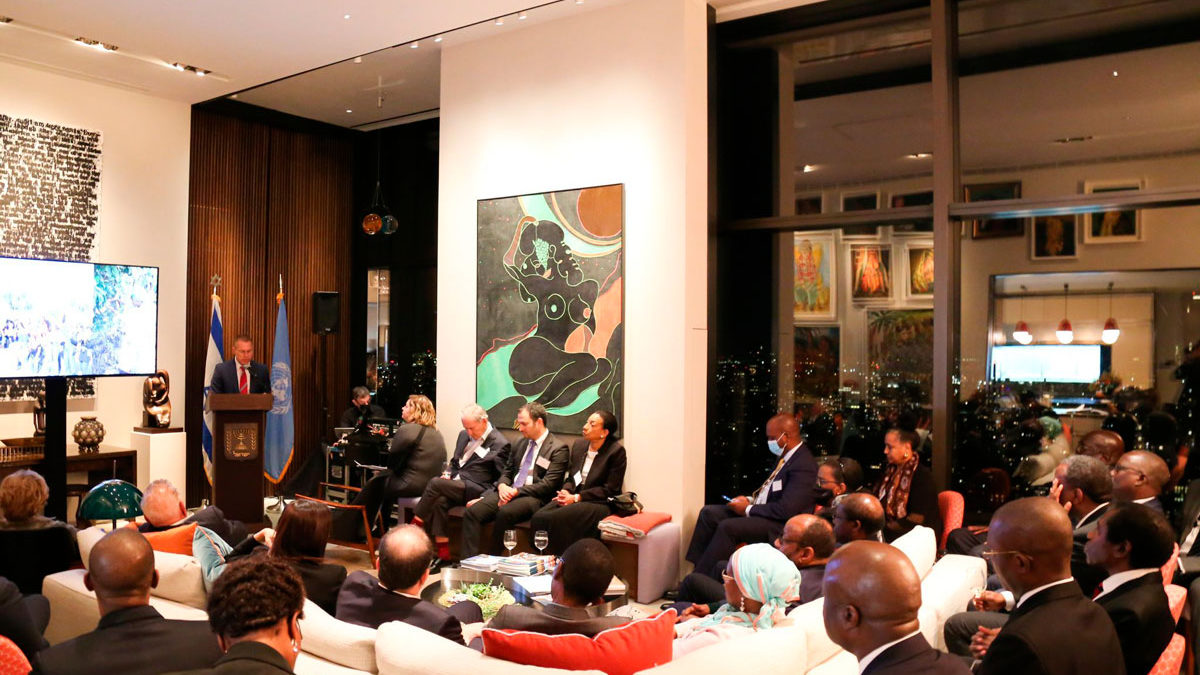 Embajador israelí organiza un evento en la ONU para reforzar los lazos con África
