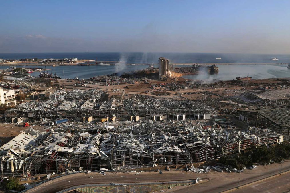 Rusia entrega al Líbano imágenes satelitales de la explosión en el puerto de Beirut