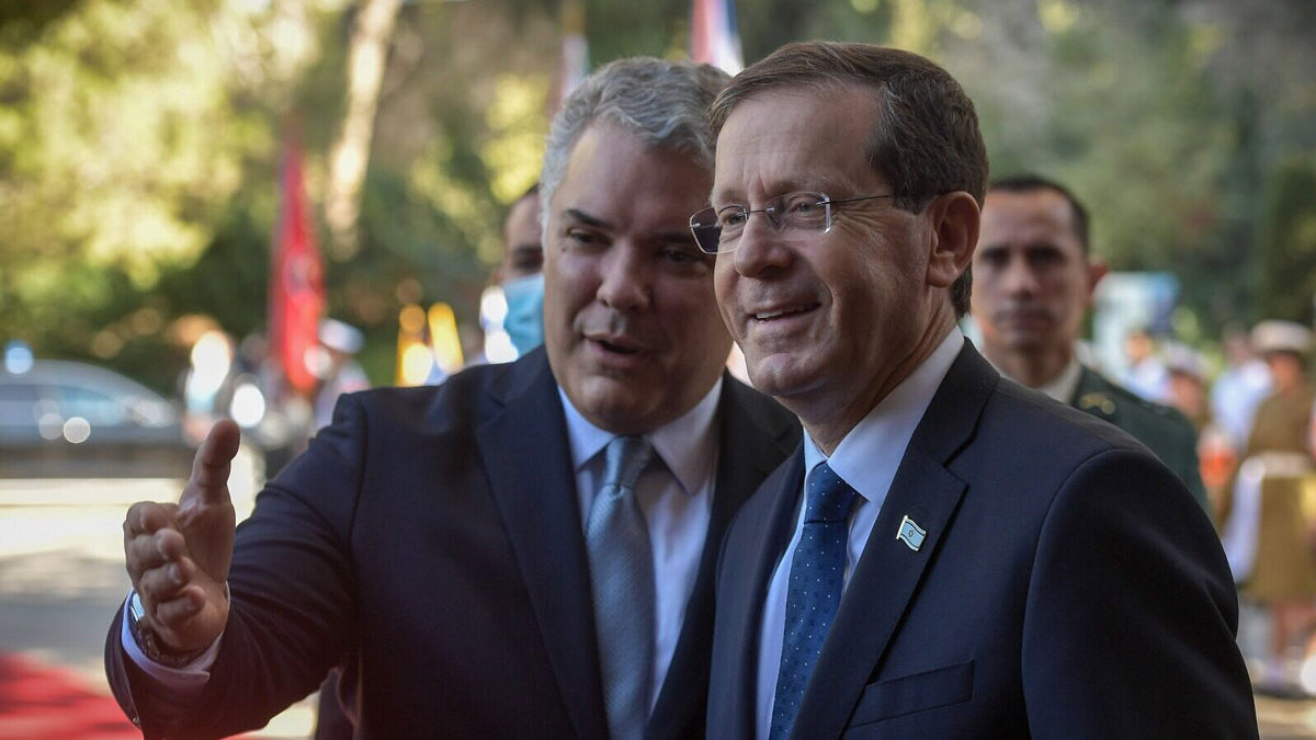 El presidente colombiano Iván Duque inicia su visita de Estado a Israel