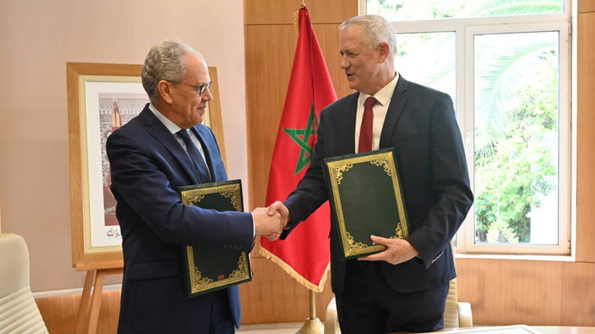 Israel y Marruecos firman un acuerdo de cooperación en defensa