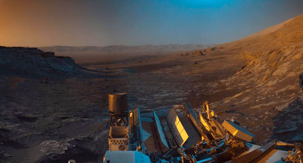 El rover Curiosity de la NASA capta una impresionante panorámica de Marte