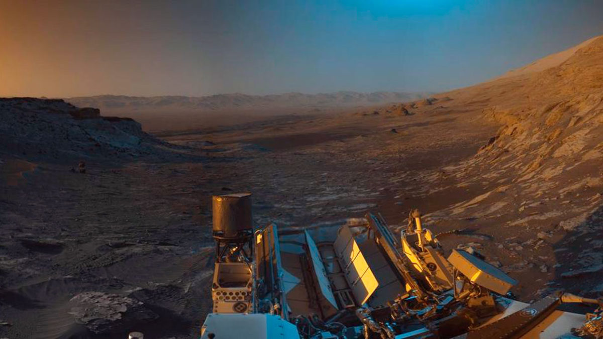 El rover Curiosity de la NASA capta una impresionante panorámica de Marte