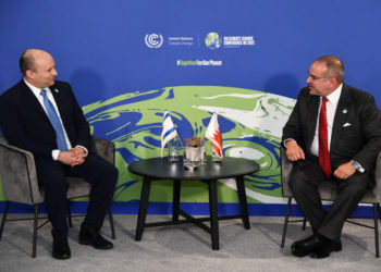 Los primeros ministros de Israel y Bahréin se reúnen en la COP26 de Glasgow