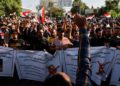 Bagdad: 30 heridos tras enfrentamientos entre manifestantes pro Irán y fuerzas de seguridad